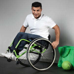 Mean Green Panthera Wheelchair