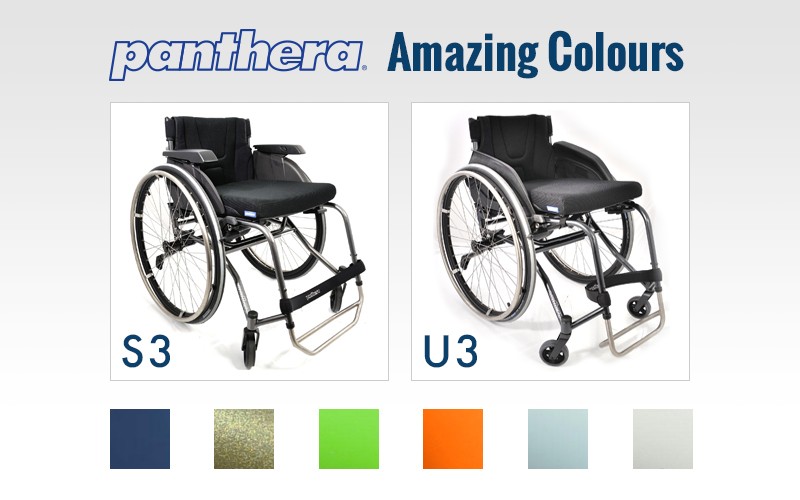 Panthera Wheelchairs Available Colours