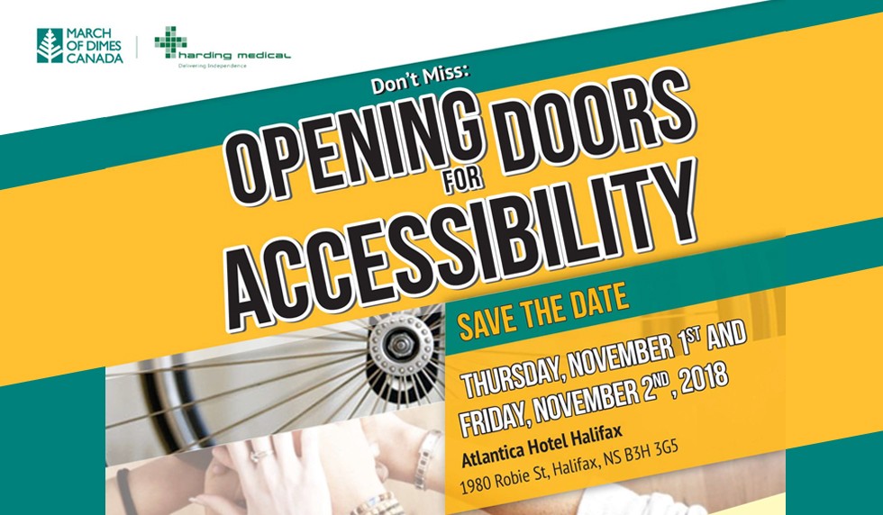 Opening Doors for Accessibility - Halifax November 2018