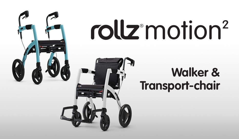 Rollz Motion 2 - Walker and Transport Chair