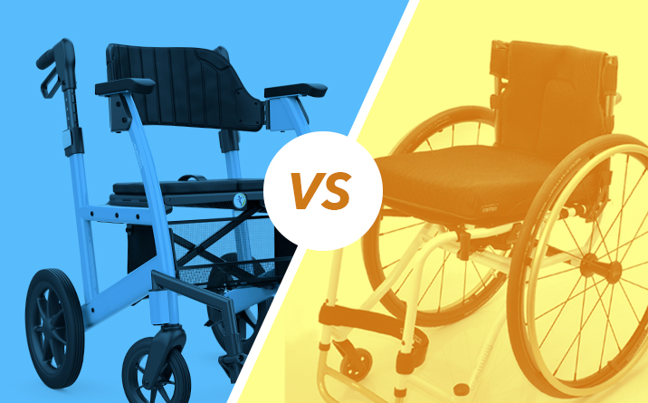 Transport chair vs wheelchair